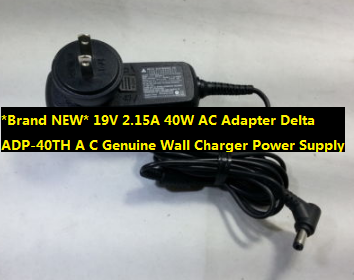 *Brand NEW* 19V 2.15A 40W AC Adapter Delta ADP-40TH A C Genuine Wall Charger Power Supply